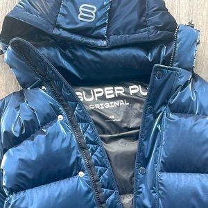 SUPER PUFF ORIGINAL in hi-gloss navy blue